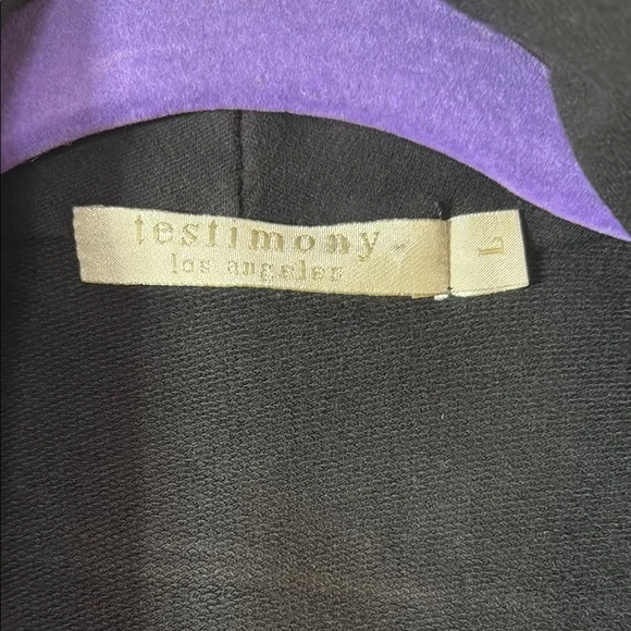 Elegant Black Long Coat - Picture 2 of 15